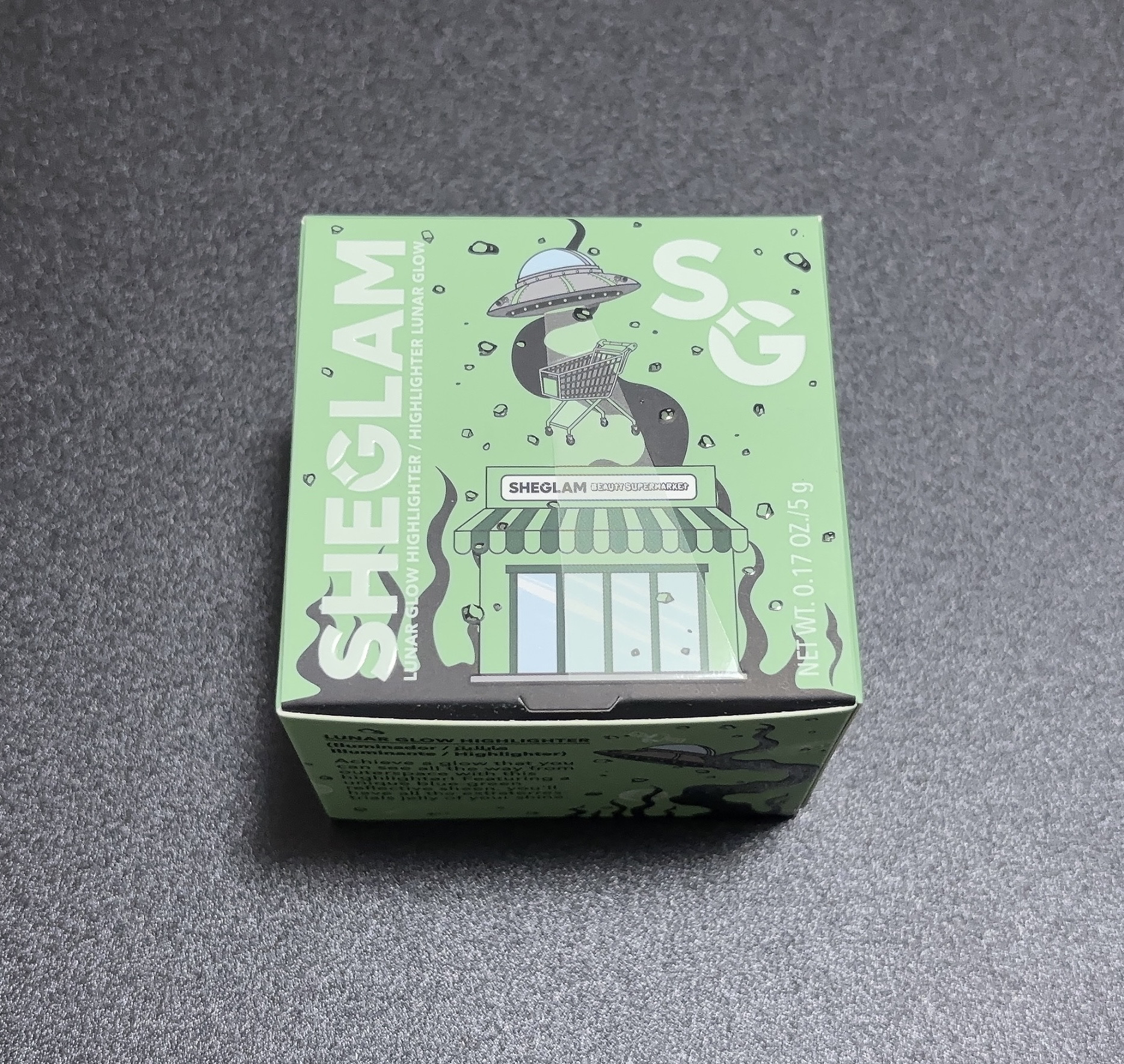 ルナグロウ ハイライター/SHEGLAM/パウダーハイライトを使ったクチコミ（2枚目）