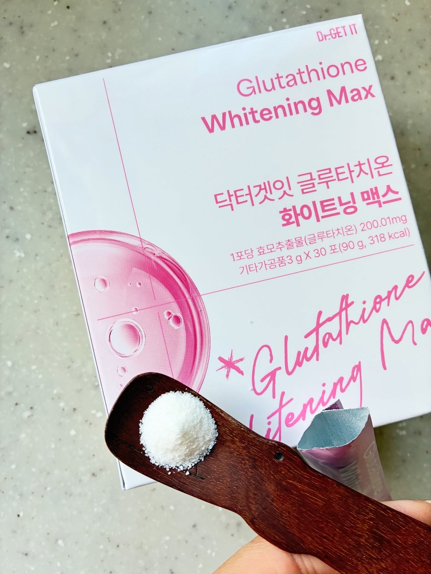 グルタチオンホワイトニングマックス/DR.GETIT/美容サプリメントを使ったクチコミ(3枚目)
