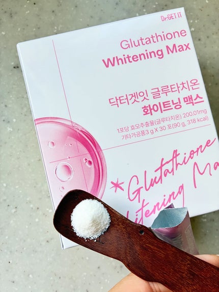 グルタチオンホワイトニングマックス/DR.GETIT/美容サプリメントを使ったクチコミ(3枚目)