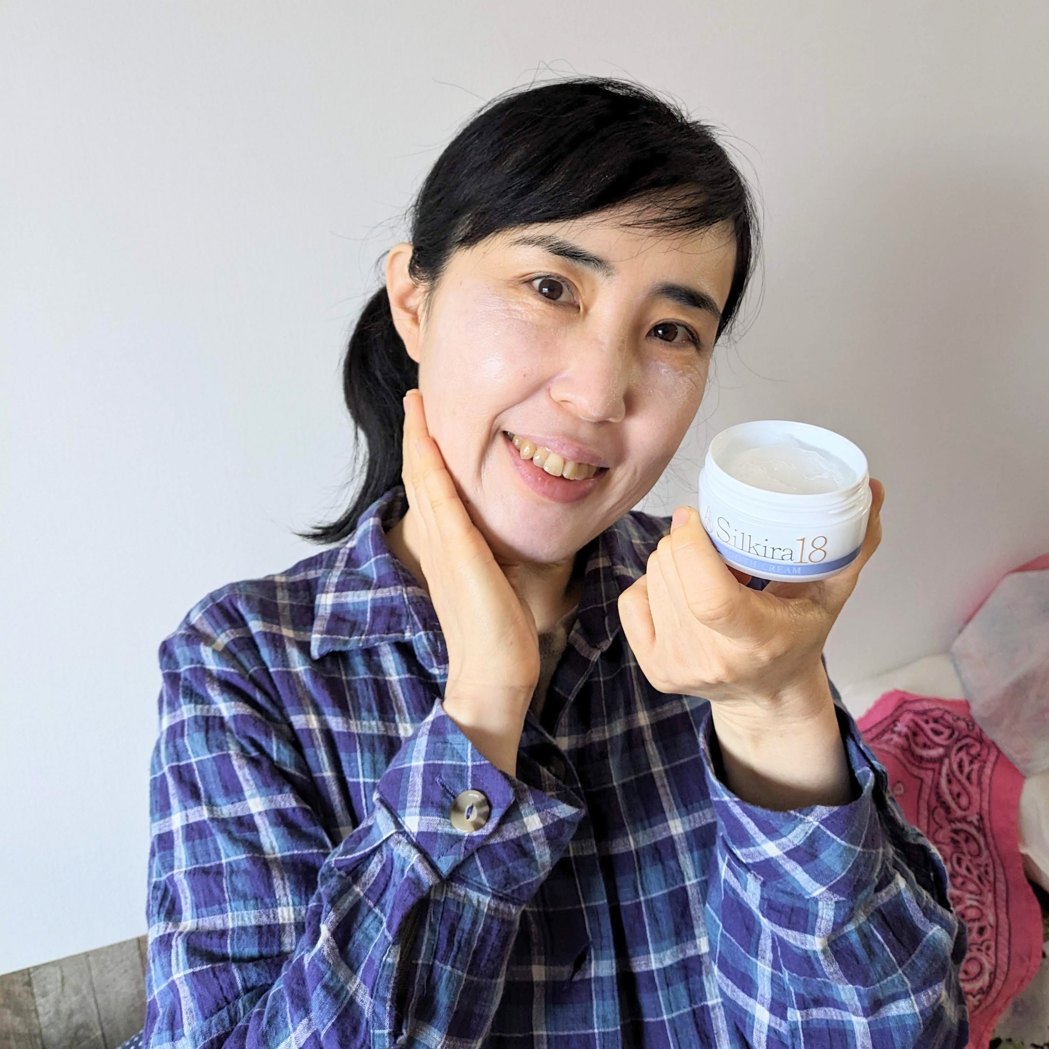 シルキラ18 シリカ配合 オールインワンジェル さらさら/シルキラ/オールインワン化粧品を使ったクチコミ（1枚目）