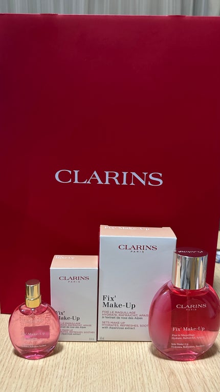 フィックス メイクアップ N/CLARINS/ミスト状化粧水を使ったクチコミ(1枚目)