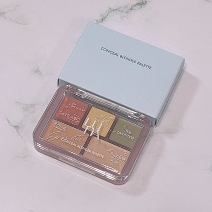 コンシールブレンダーパレット/LUNA/パレットコンシーラーを使ったクチコミ(4枚目)