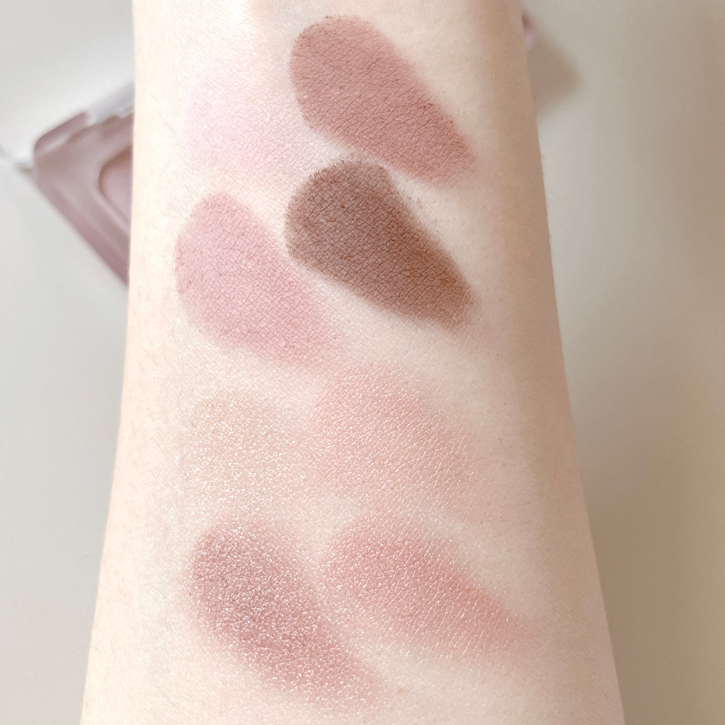 シルキースフレアイズ(マットタイプ)/キャンメイク/アイシャドウパレットを使ったクチコミ(5枚目)