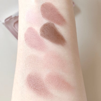 シルキースフレアイズ(マットタイプ)/キャンメイク/アイシャドウパレットを使ったクチコミ(5枚目)