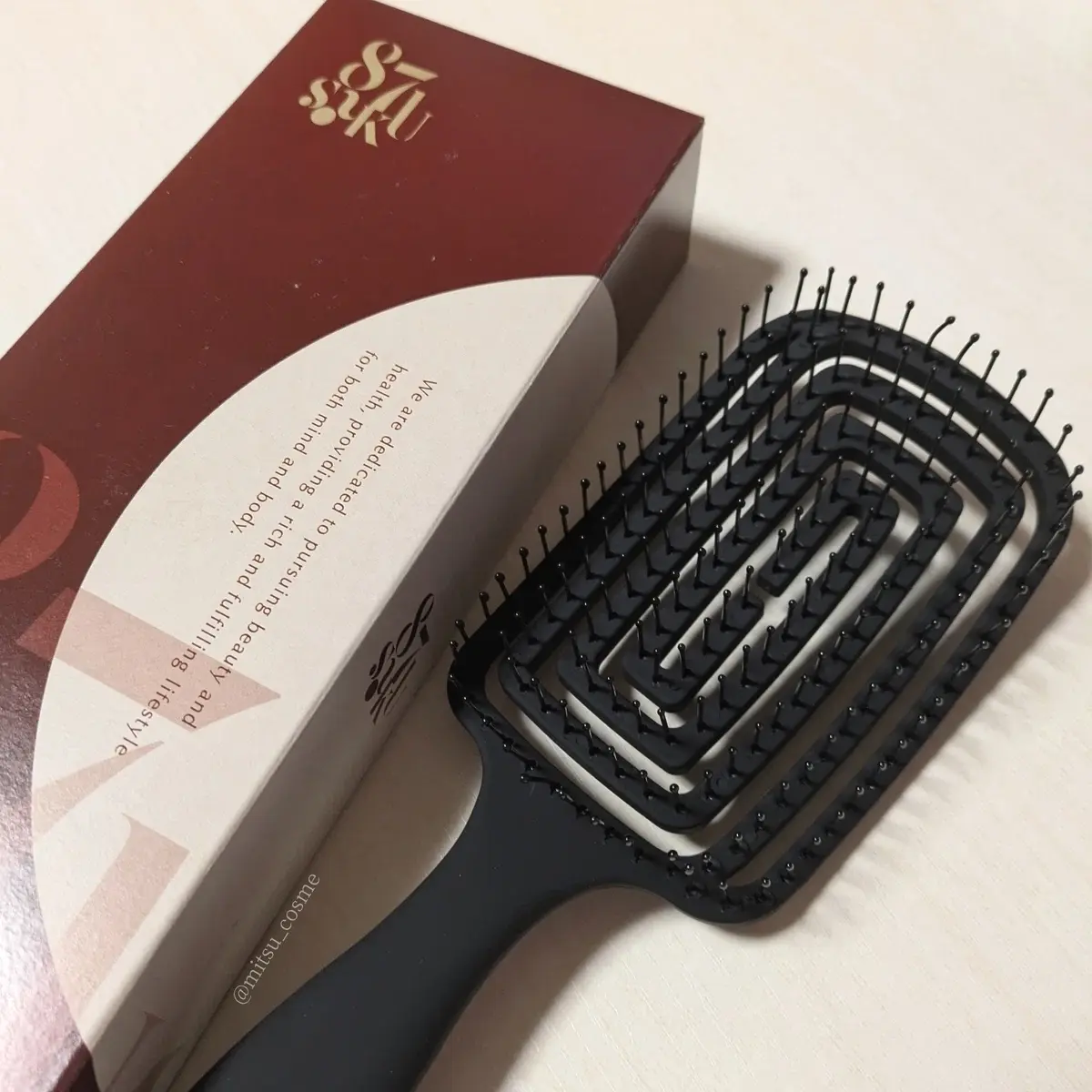 87saku ハナサク 速乾ブラシ/87saku/ヘアブラシを使ったクチコミ(1枚目)