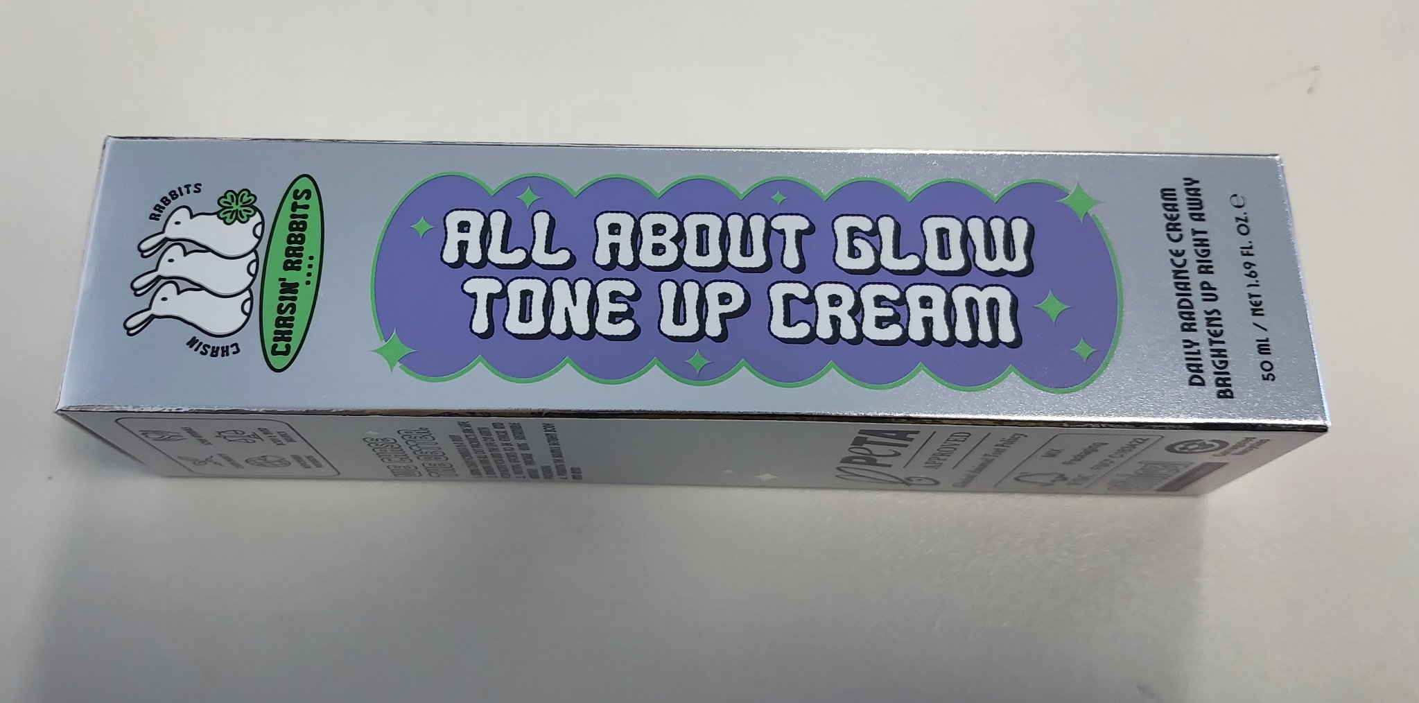 オールアバウトグロウトーンアップクリーム/CHASIN'RABBITS/化粧下地を使ったクチコミ（1枚目）