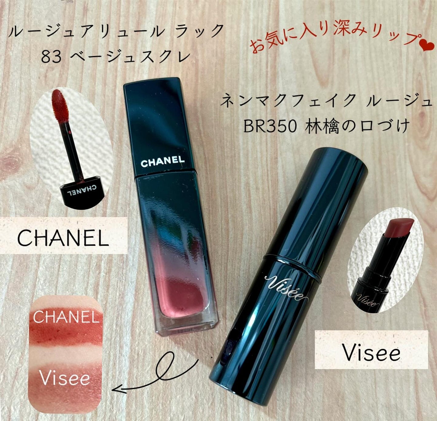 ルージュ アリュール ラック/CHANEL/口紅を使ったクチコミ(1枚目)