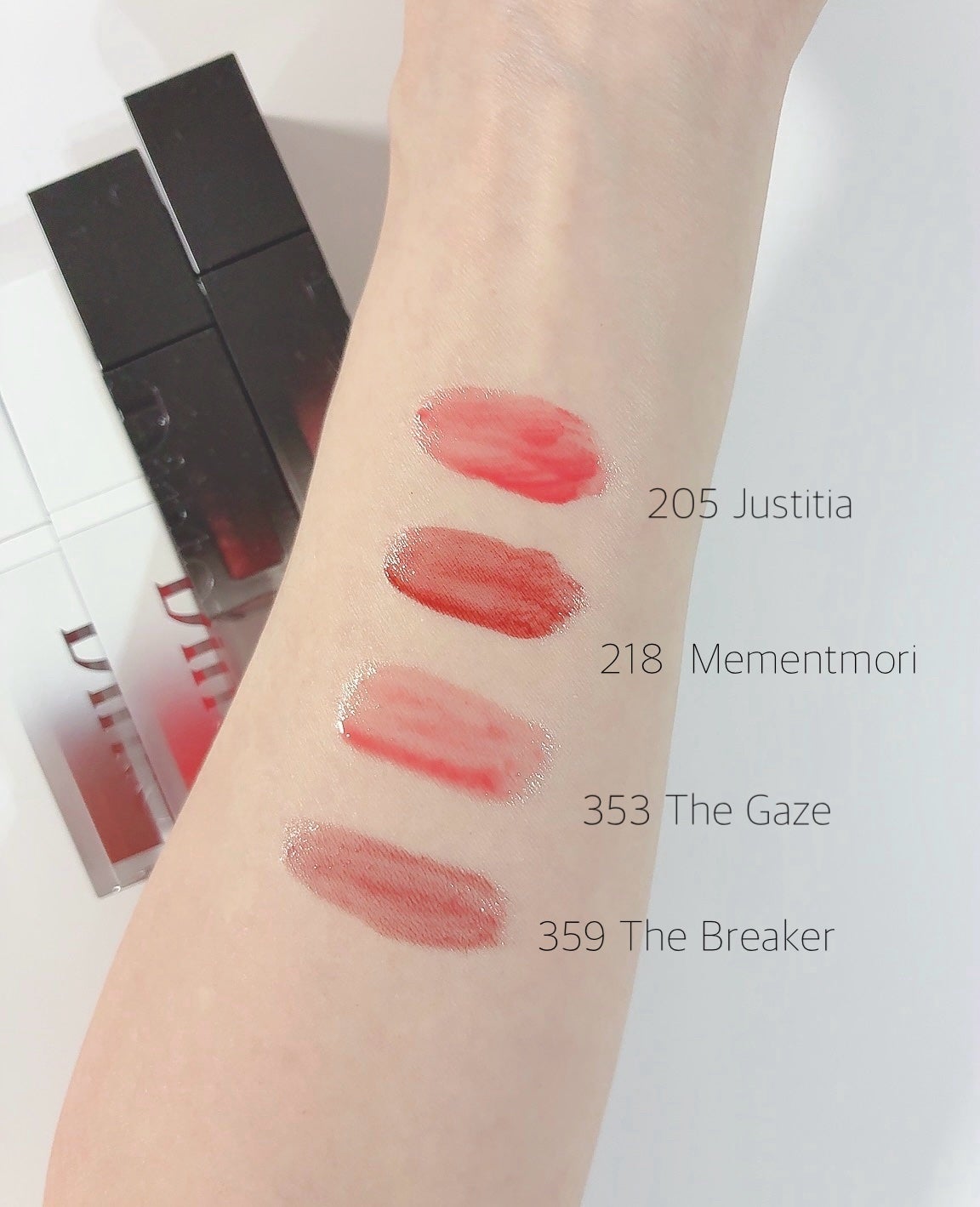 ブラーグロイリップティント/Dinto/リップティントを使ったクチコミ(8枚目)