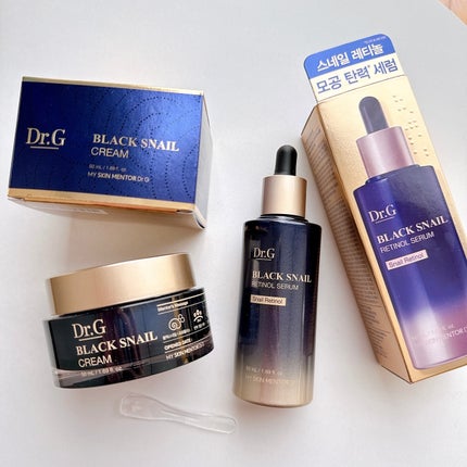 ブラックスネイル クリーム/Dr.G/フェイスクリームを使ったクチコミ(1枚目)