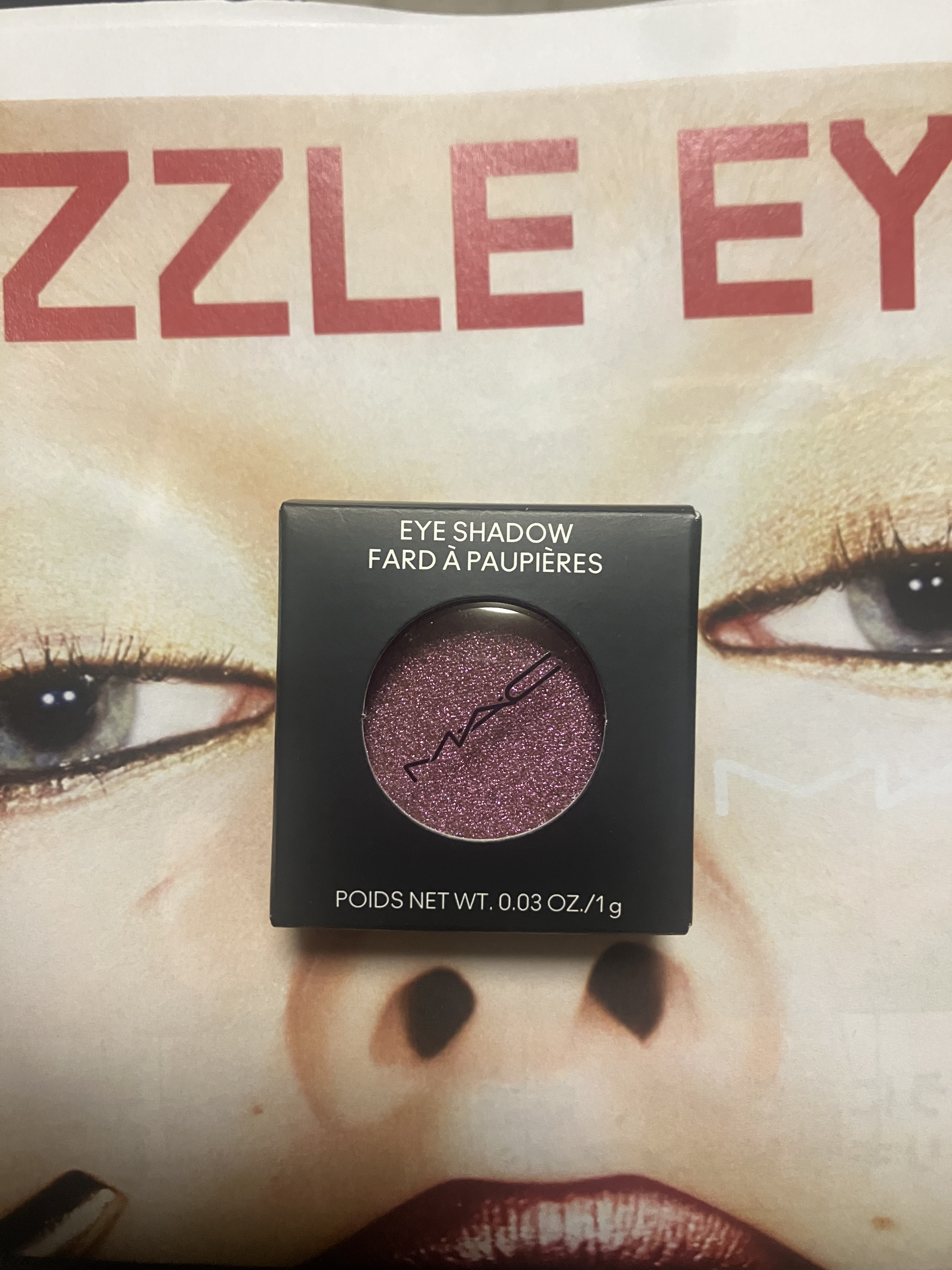 アイシャドウ グリッター/M・A・C/単色アイシャドウを使ったクチコミ（1枚目）