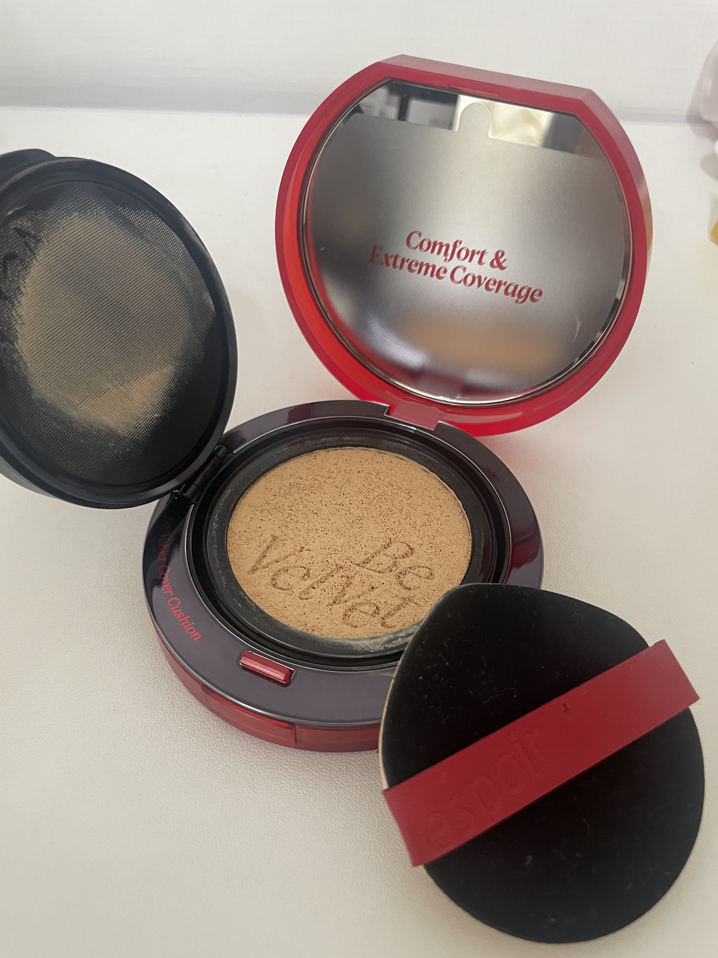 ビーベルベットカバークッション/espoir/クッションファンデーションを使ったクチコミ（2枚目）