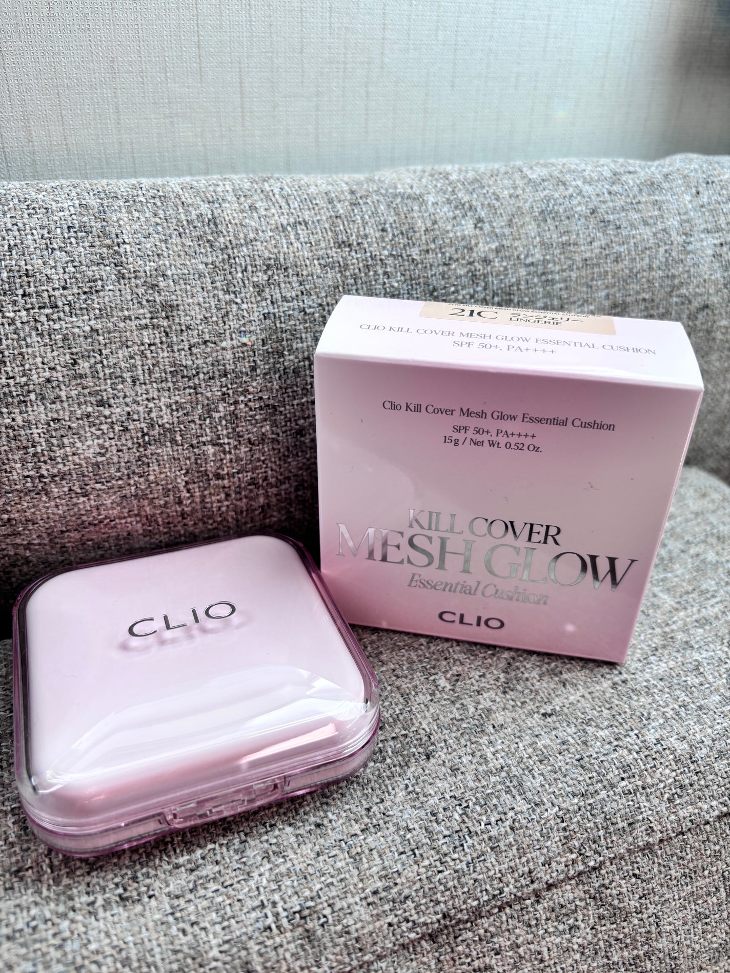 キルカバー メッシュ グロウ エッセンシャル クッション/CLIO/クッションファンデーションを使ったクチコミ(1枚目)