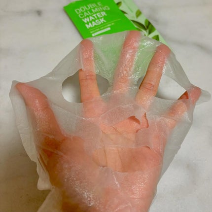ダブルカーミングウォーターマスク  12枚入り/MEDIHEAL/シートマスク・パックを使ったクチコミ(2枚目)