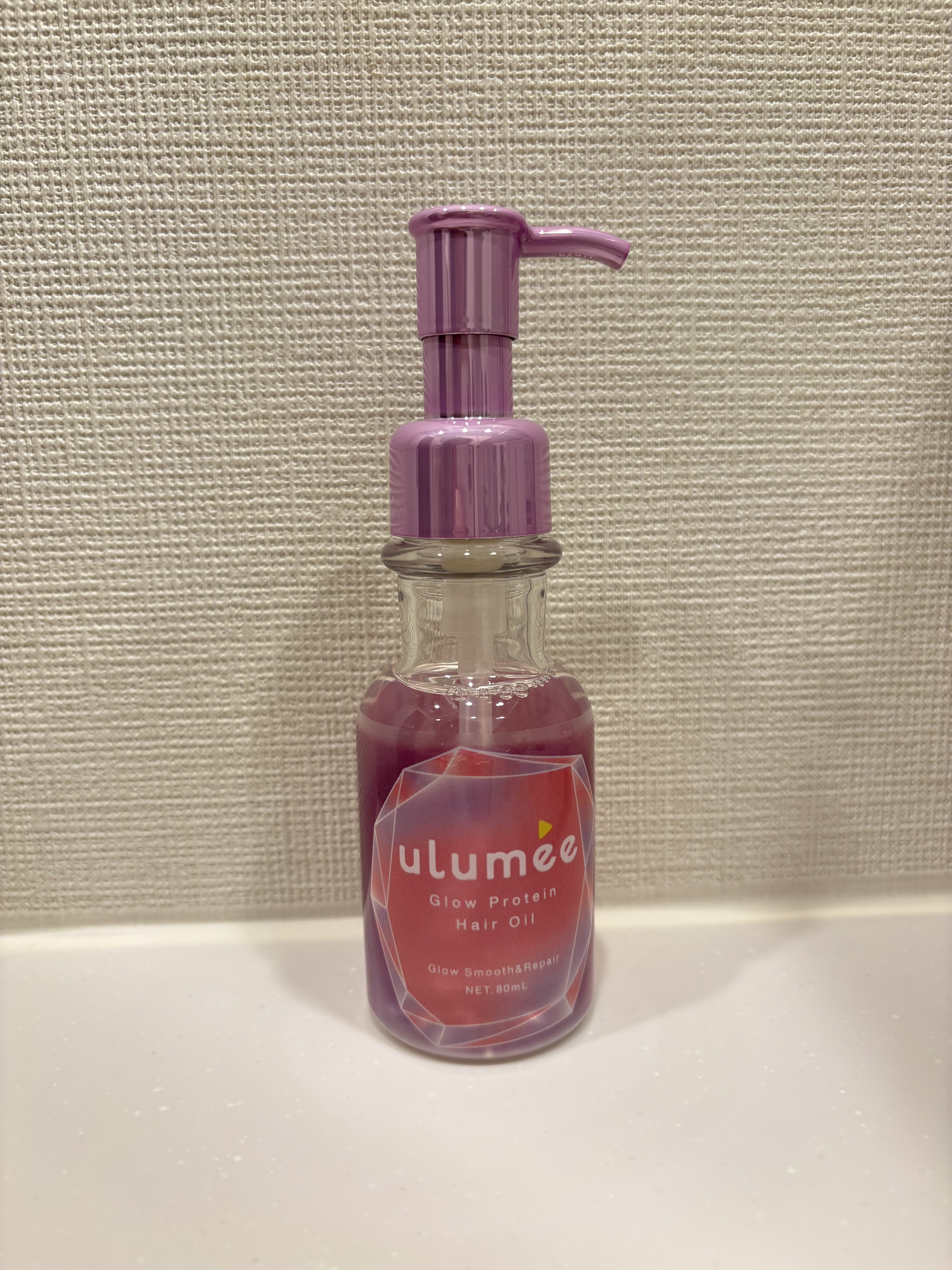 グロウプロテインヘアオイル/ulumee/ヘアオイルを使ったクチコミ（1枚目）