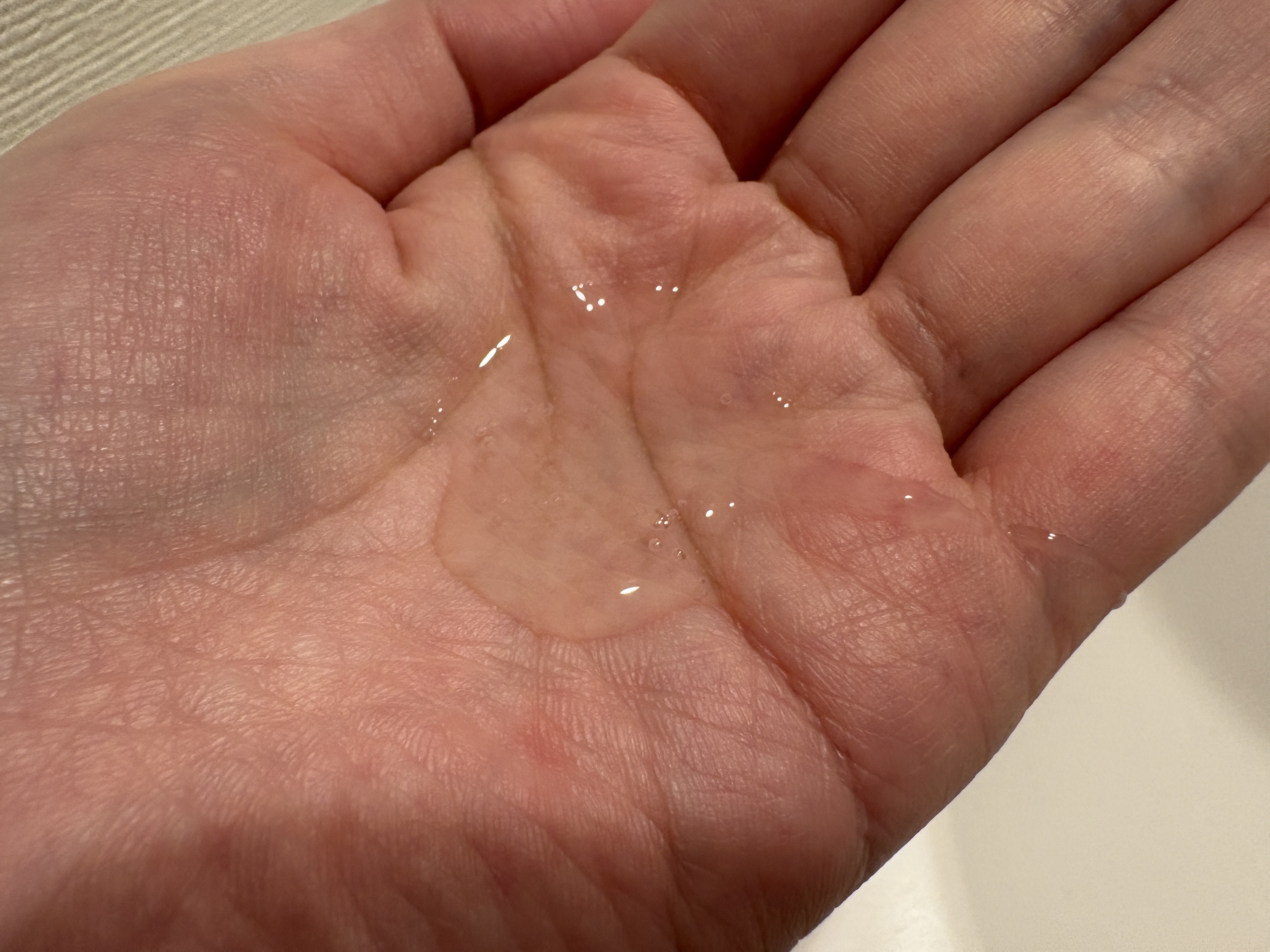 ulumee モイストプロテインシャンプー/トリートメントのクチコミ「髪にまとまり感の出るシャンプーが使いたいと思い、お試しさせていただきました。
シャンプーについ.....」（2枚目）