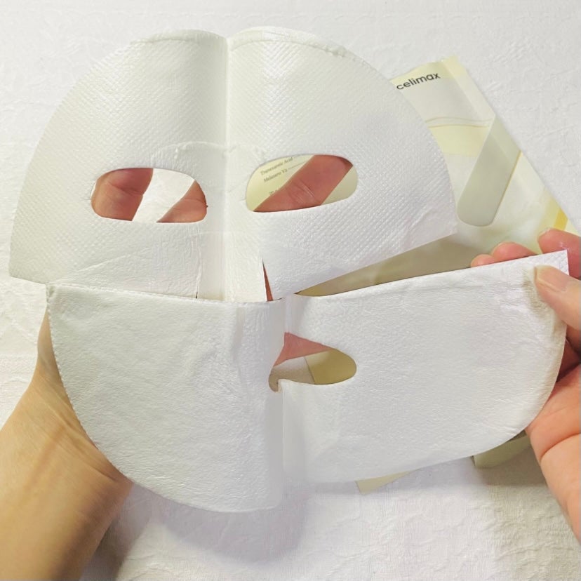 ポアブライトニングシミケアクリームラッピングパック/celimax/シートマスク・パックを使ったクチコミ(2枚目)