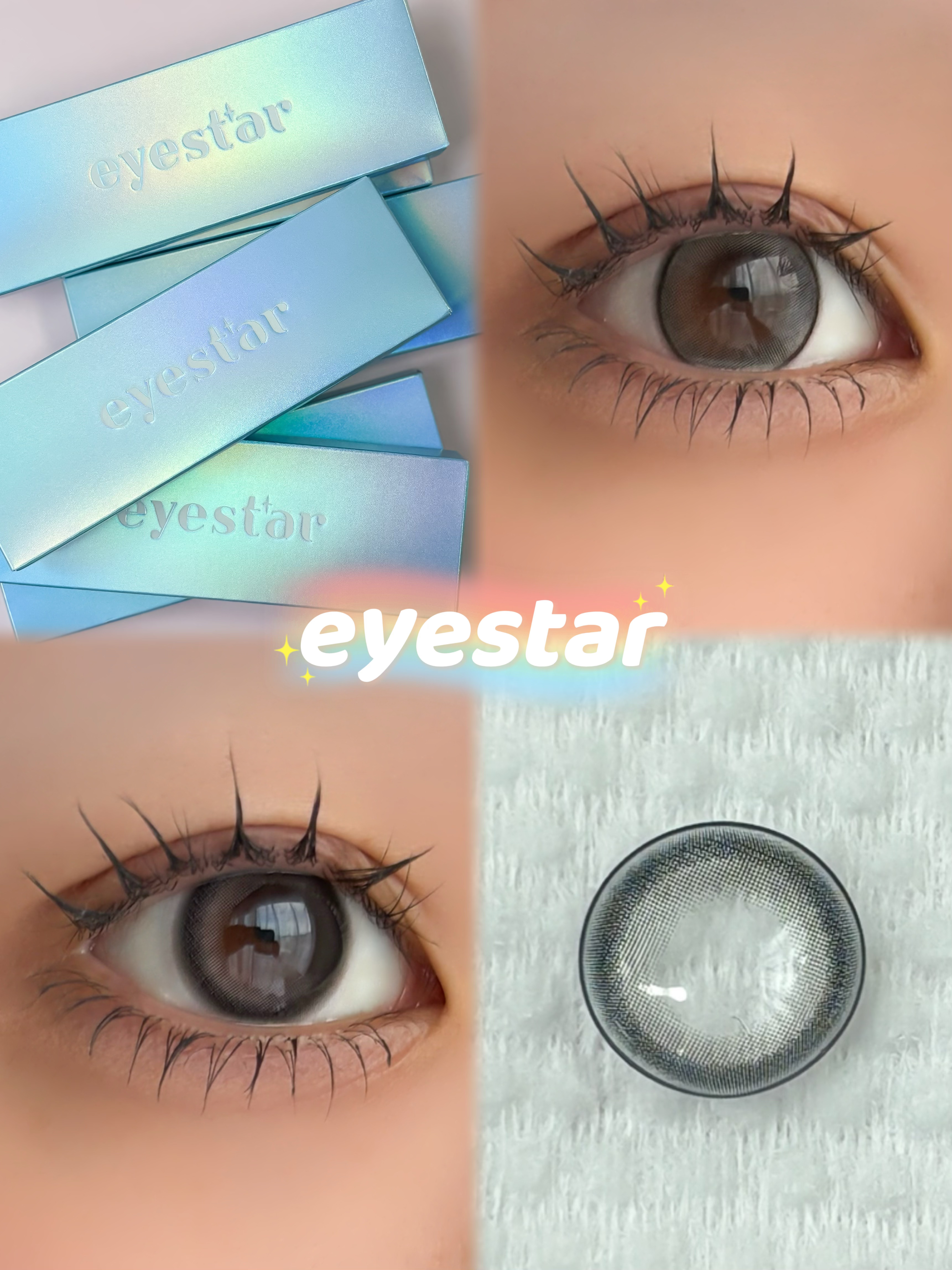 eyestar 1day スターフレアグレー /eyestar/ワンデー（１DAY）カラコンを使ったクチコミ（1枚目）