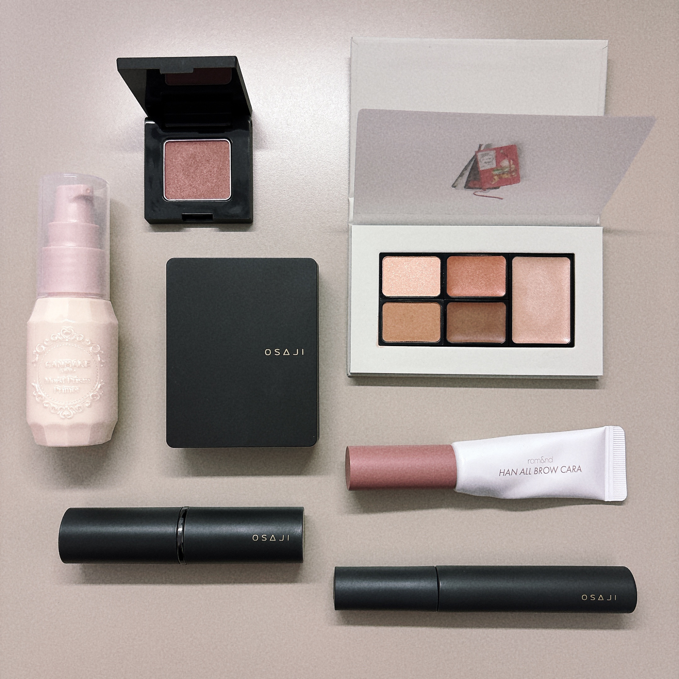 オサジ ニュアンス スタイリング カラー パレット H31 Penséeswoamu〈パンセを編む〉/OSAJI/アイシャドウパレットを使ったクチコミ（1枚目）