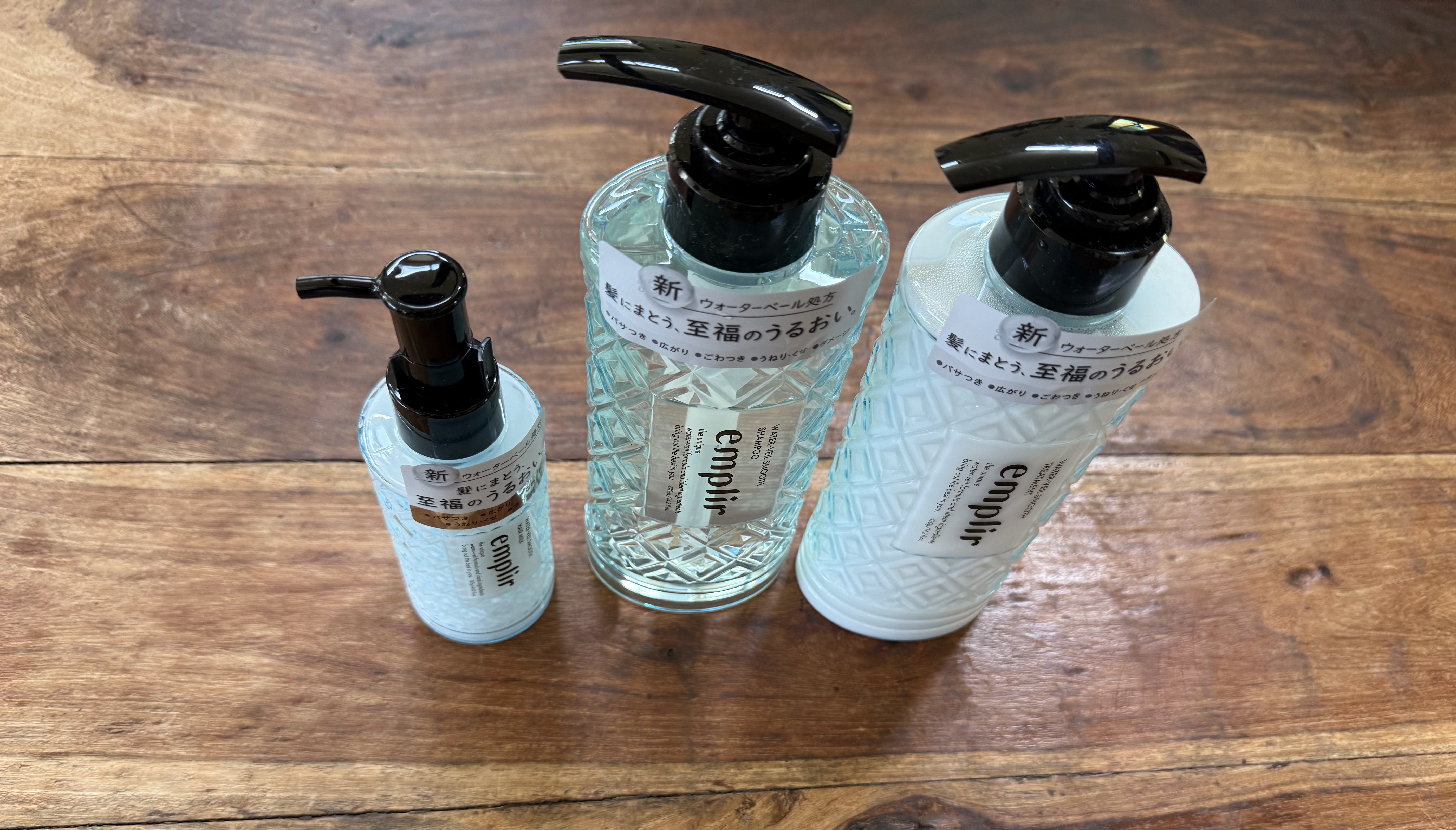 ウォーターベール スムース ヘアミルク/emplir/ヘアミルクを使ったクチコミ（2枚目）