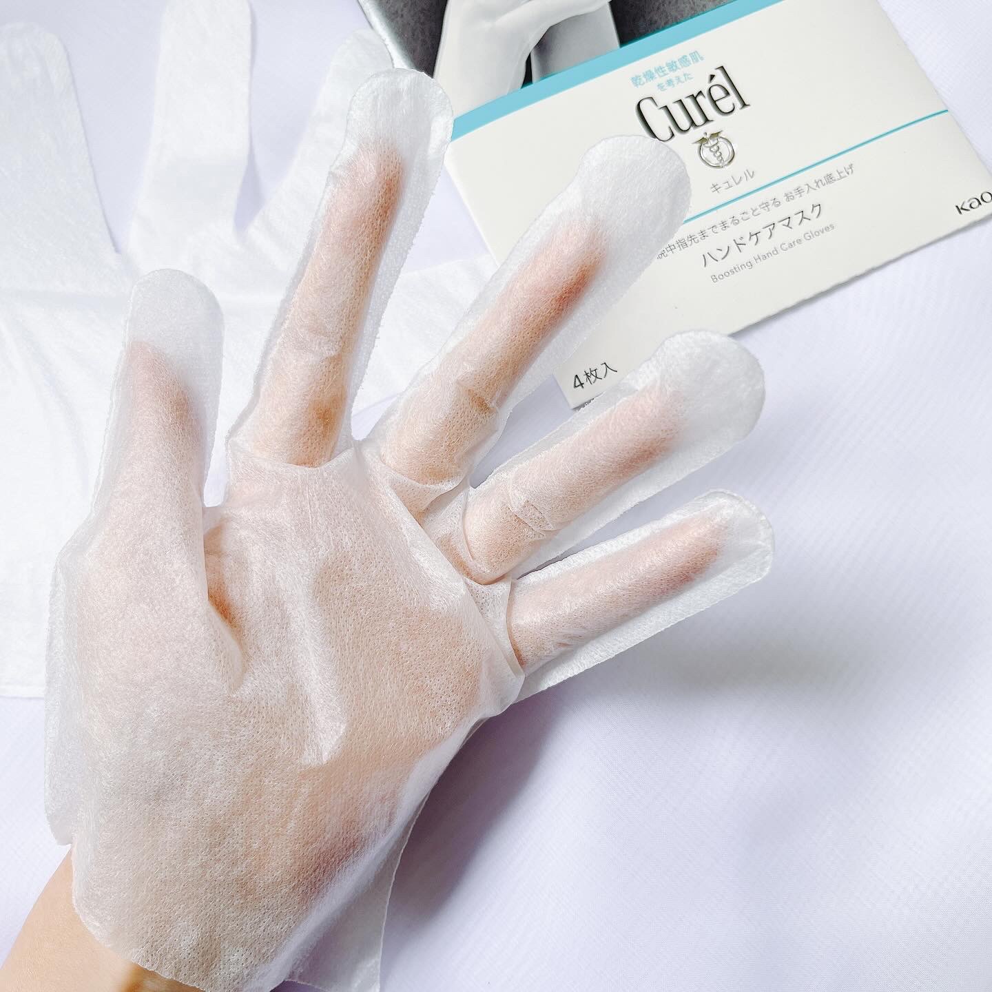 ガサガサかかとをしっとり包む お手入れ底上げ かかとケアマスク/キュレル/レッグ・フットケアを使ったクチコミ（2枚目）