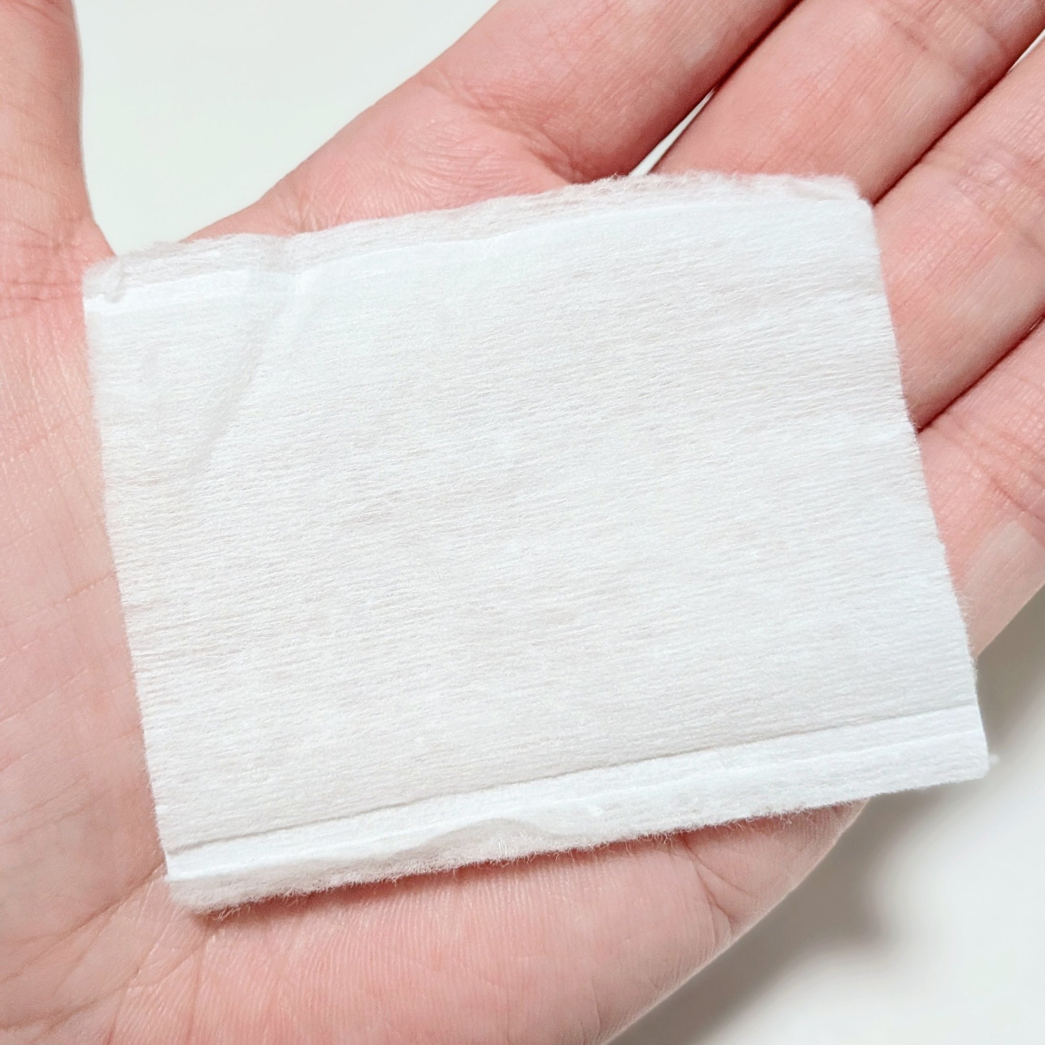 コットンパフ/無印良品/コットンを使ったクチコミ（2枚目）