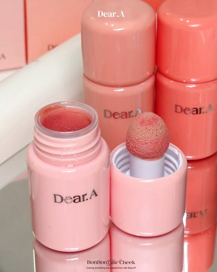 ボンボングロウチーク/Dear.A/リキッドチークを使ったクチコミ(2枚目)