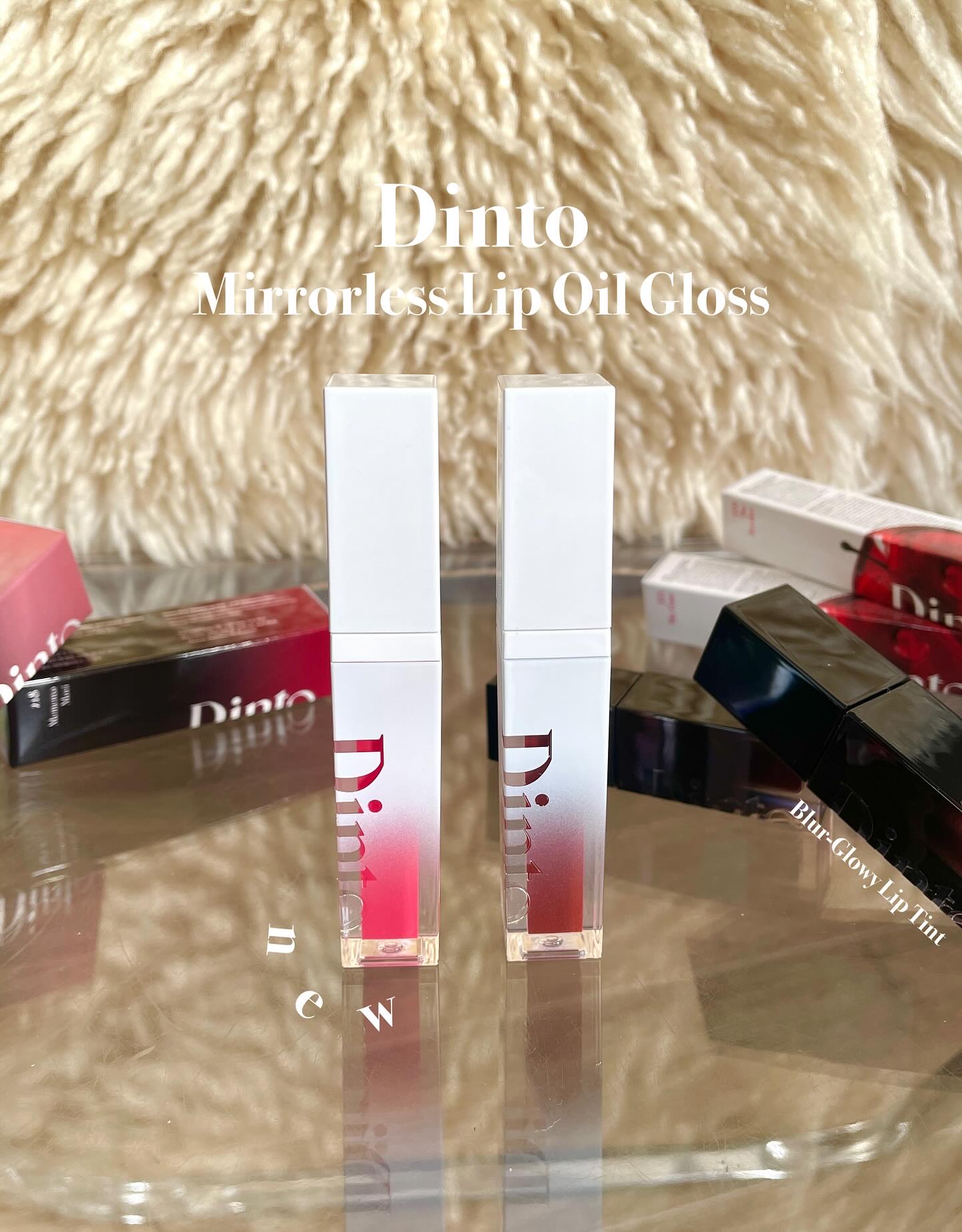 ブラーグロイリップティント/Dinto/リップティントを使ったクチコミ（1枚目）