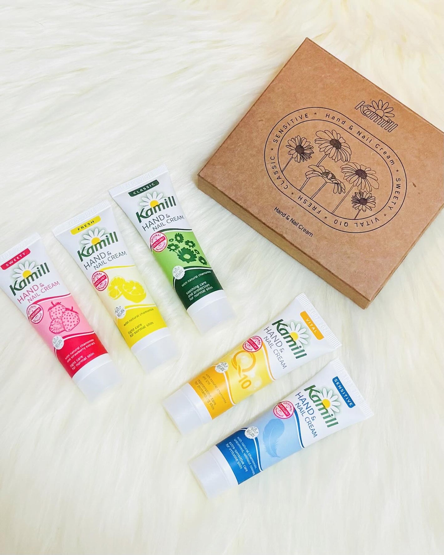 ハンド&ネイルクリームミニ 企画セット30ml*5/カミール/その他キットセットを使ったクチコミ(5枚目)