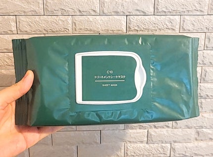 c10 トリートメントシートマスク/無印良品/シートマスク・パックを使ったクチコミ(1枚目)