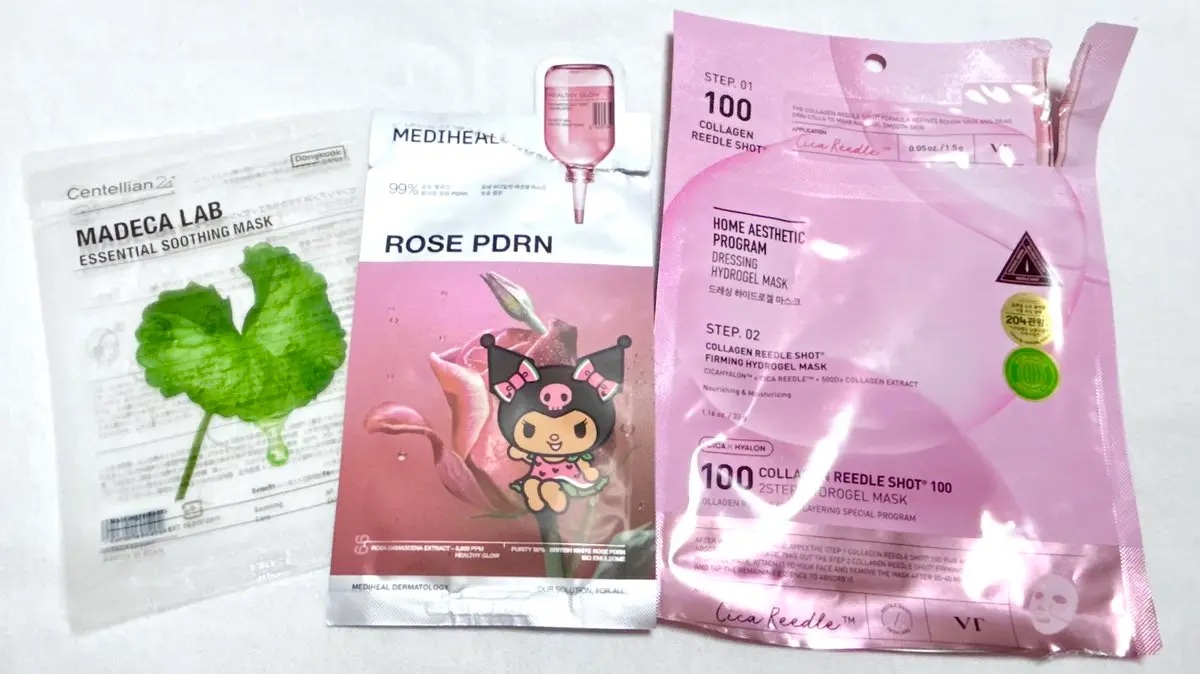 コラーゲン リードルショット100 2ステップハイドロゲルマスク/VT/シートマスク・パックを使ったクチコミ（1枚目）