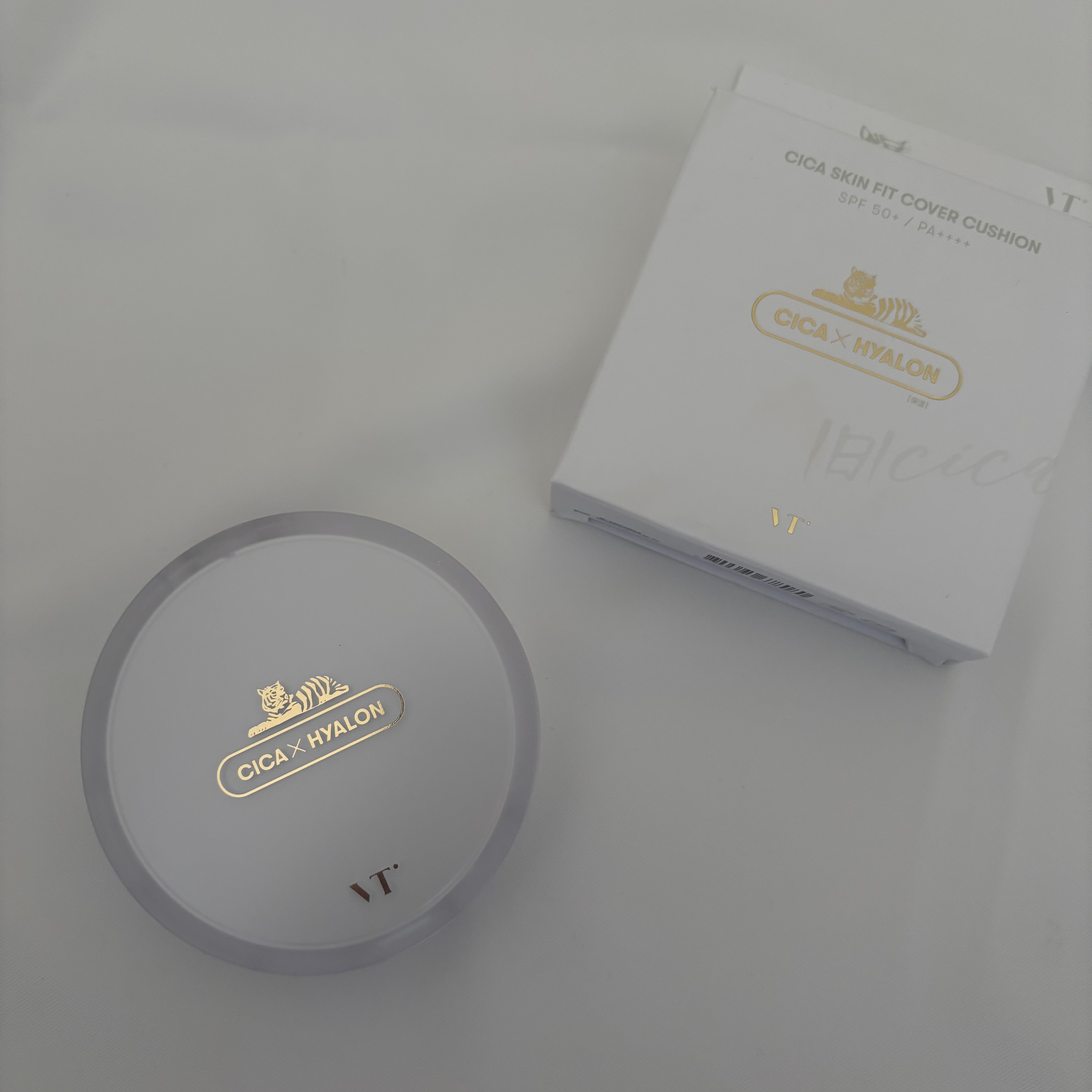 CICA スキンフィットカバークッション/VT/クッションファンデーションを使ったクチコミ（1枚目）