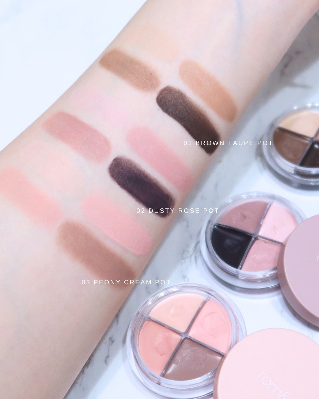 ハンオールアイポットライナー/rom&nd/ジェル・クリームアイシャドウを使ったクチコミ(5枚目)