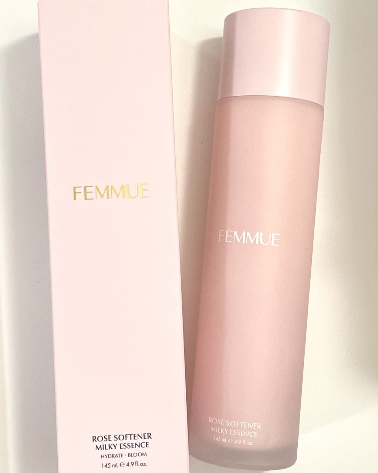 ローズ ミルキーエッセンス/FEMMUE/化粧水を使ったクチコミ（1枚目）