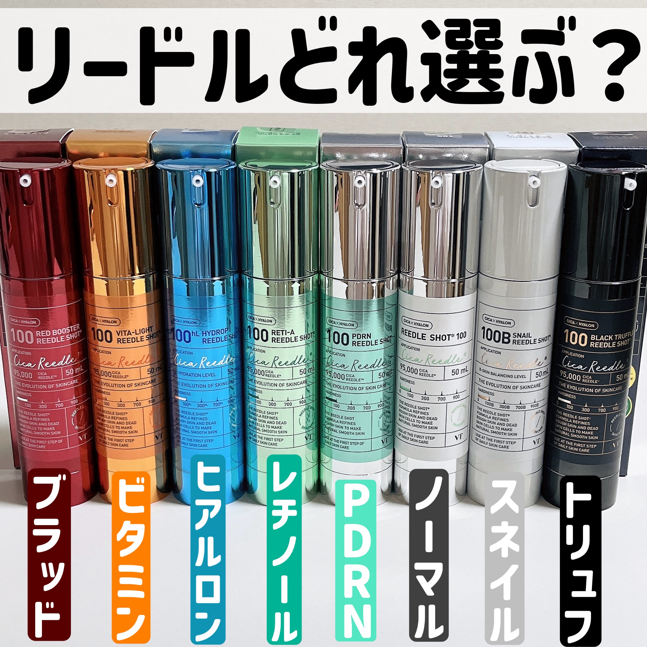 リードルショット100/VT/美容液を使ったクチコミ（1枚目）