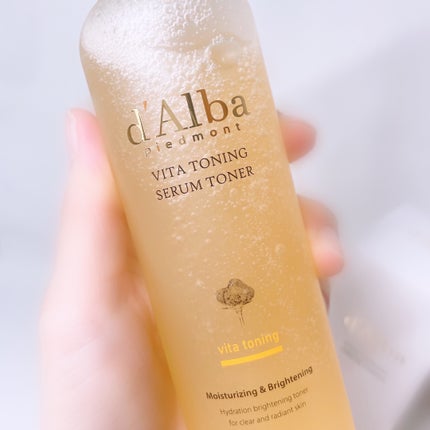 ビタトーニングセラムトナー/ダルバ/化粧水を使ったクチコミ(2枚目)