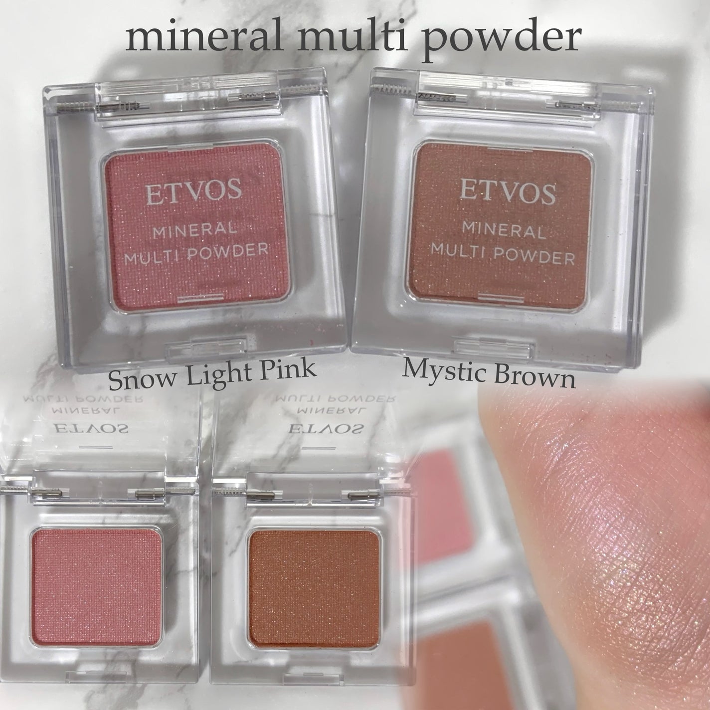 ミネラルウォータリーシャドー/エトヴォス/リキッドアイシャドウを使ったクチコミ(3枚目)