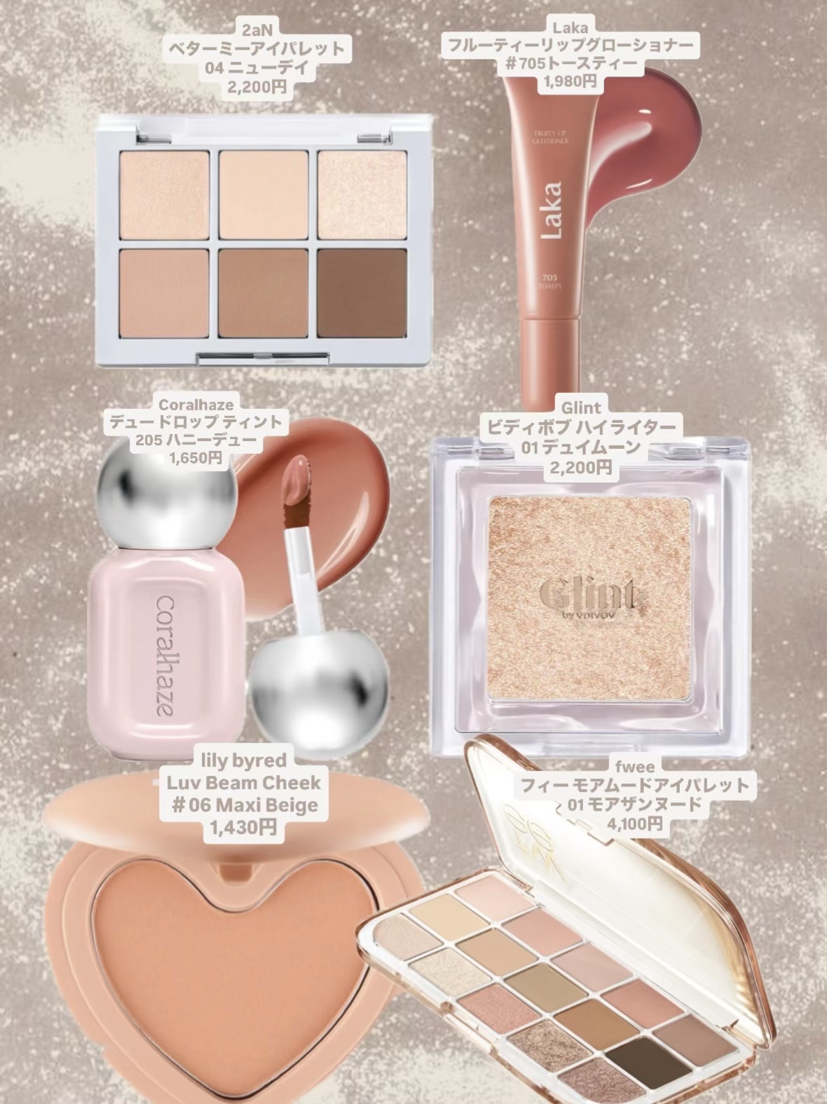 Luv Beam Cheek/lilybyred/パウダーチークを使ったクチコミ（2枚目）