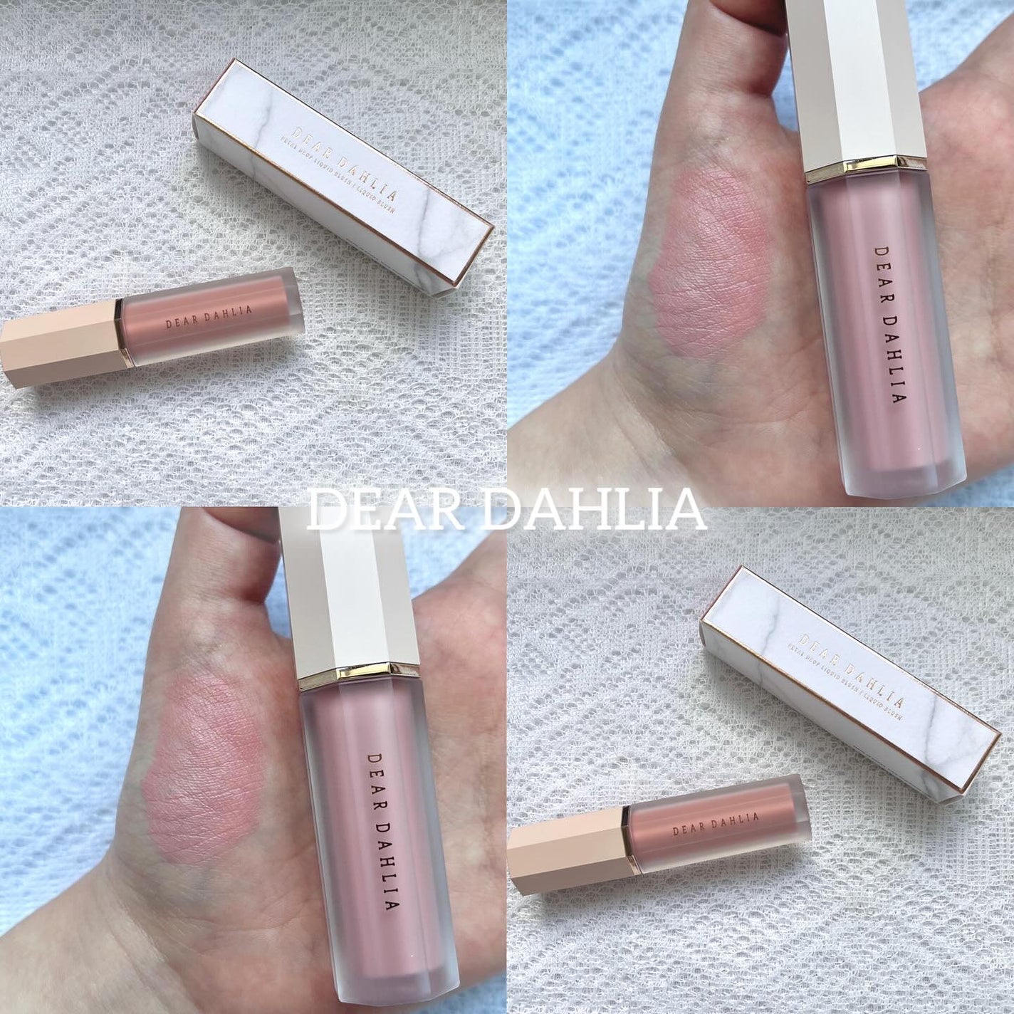 ペタルドロップリキッドブラッシャー/DEAR DAHLIA/リキッドチークを使ったクチコミ(1枚目)