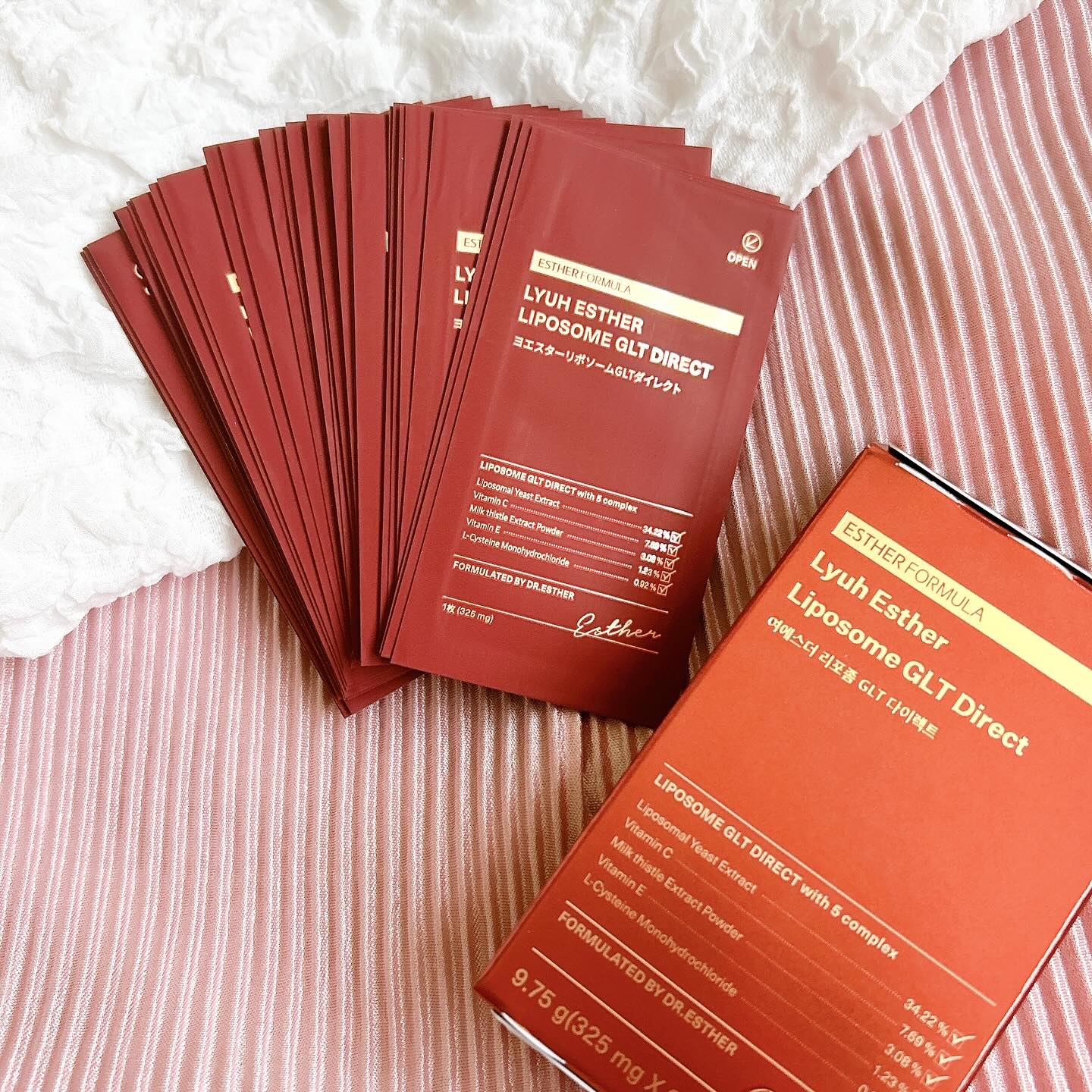 ヨエスターGLTダイレクトウルトラX/ESTHER FORMULA/美容サプリメントを使ったクチコミ（1枚目）