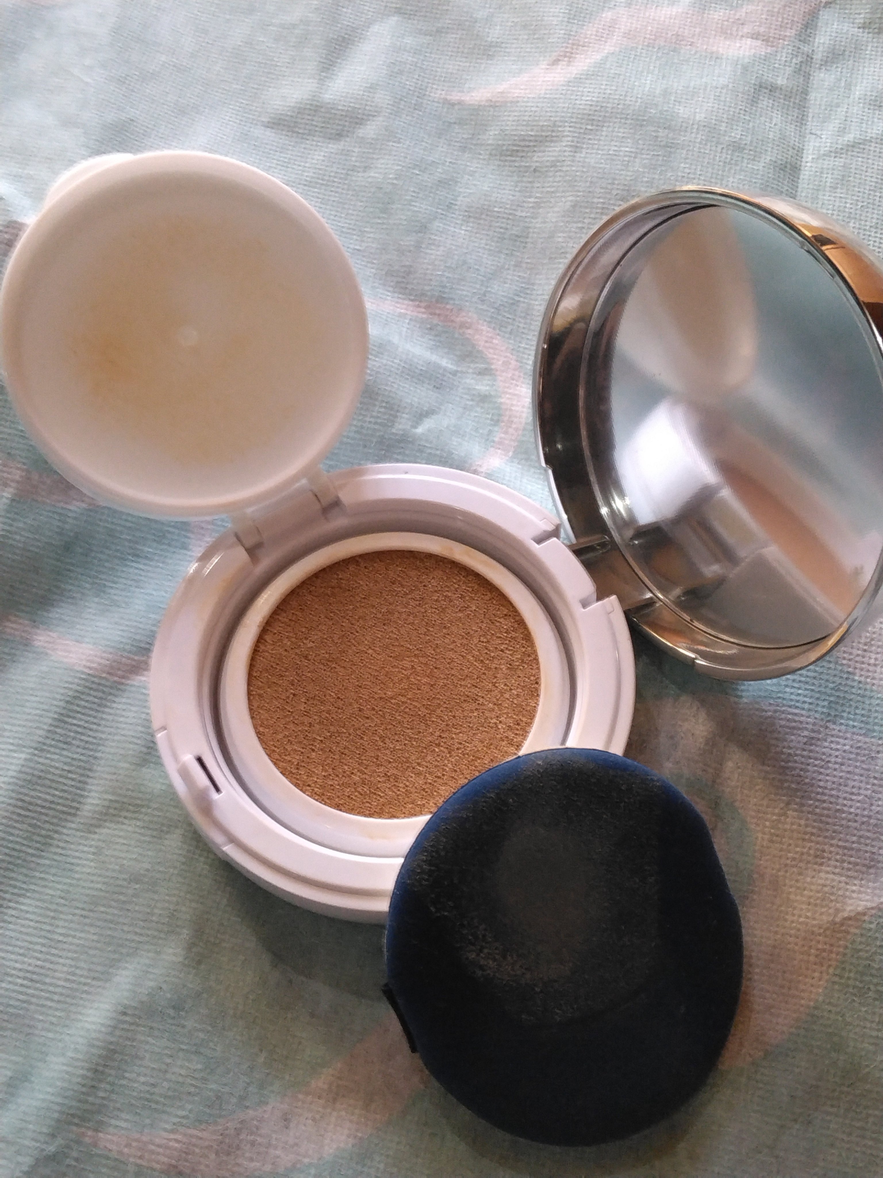 M クッションファンデーション(マット)/MISSHA/クッションファンデーションを使ったクチコミ（2枚目）