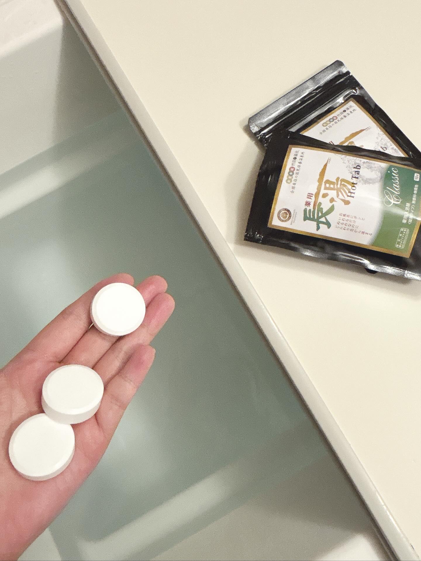 薬用 長湯ホットタブ/HOT TAB/炭酸系入浴剤を使ったクチコミ（3枚目）