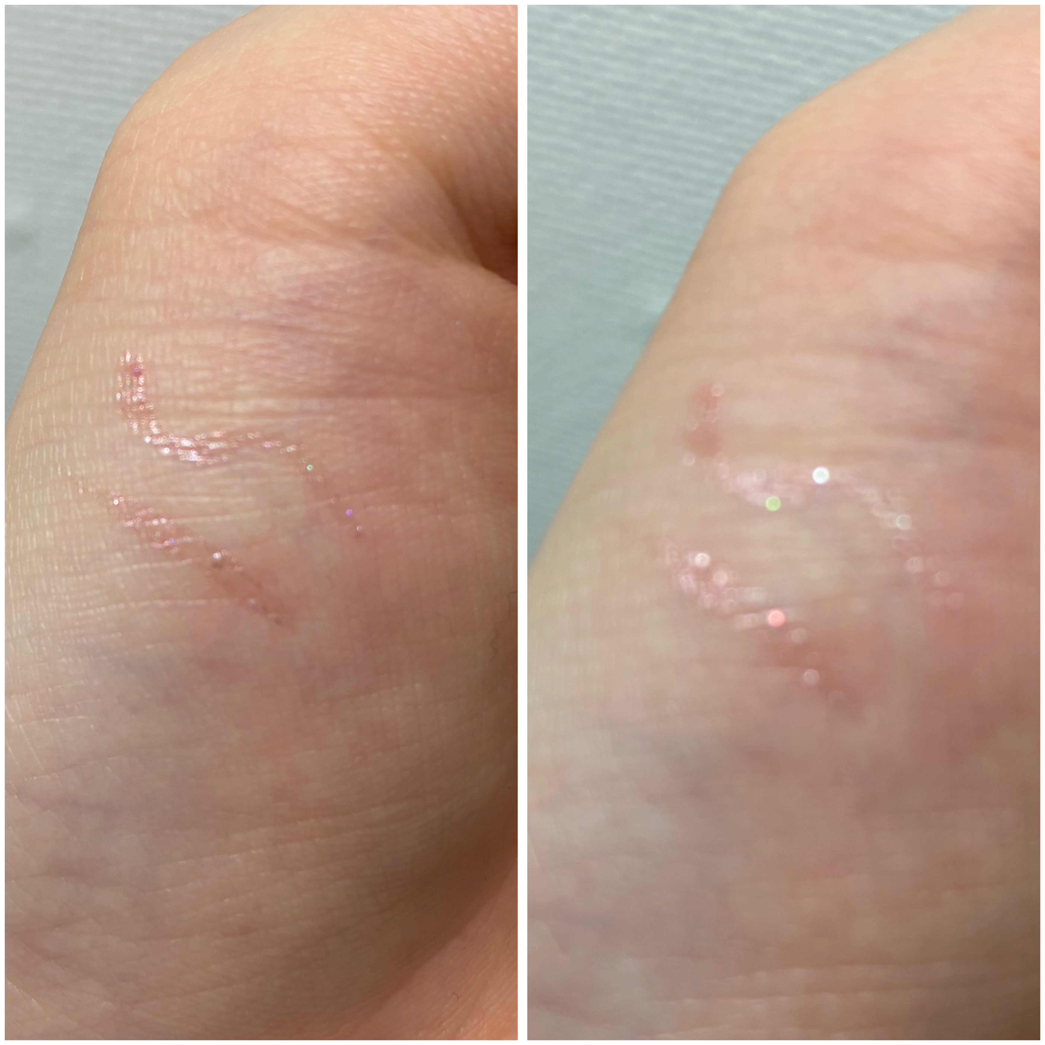 グリッターライナー/Kirei&co./グリッターを使ったクチコミ（2枚目）