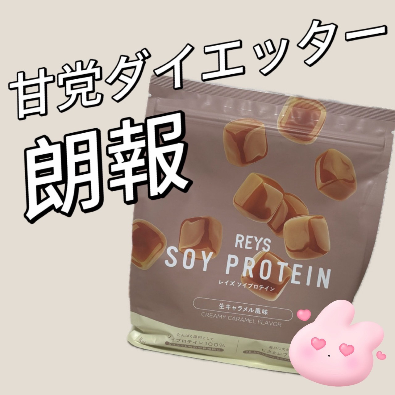 REYS ソイプロテイン/REYS/ソイプロテインを使ったクチコミ（1枚目）