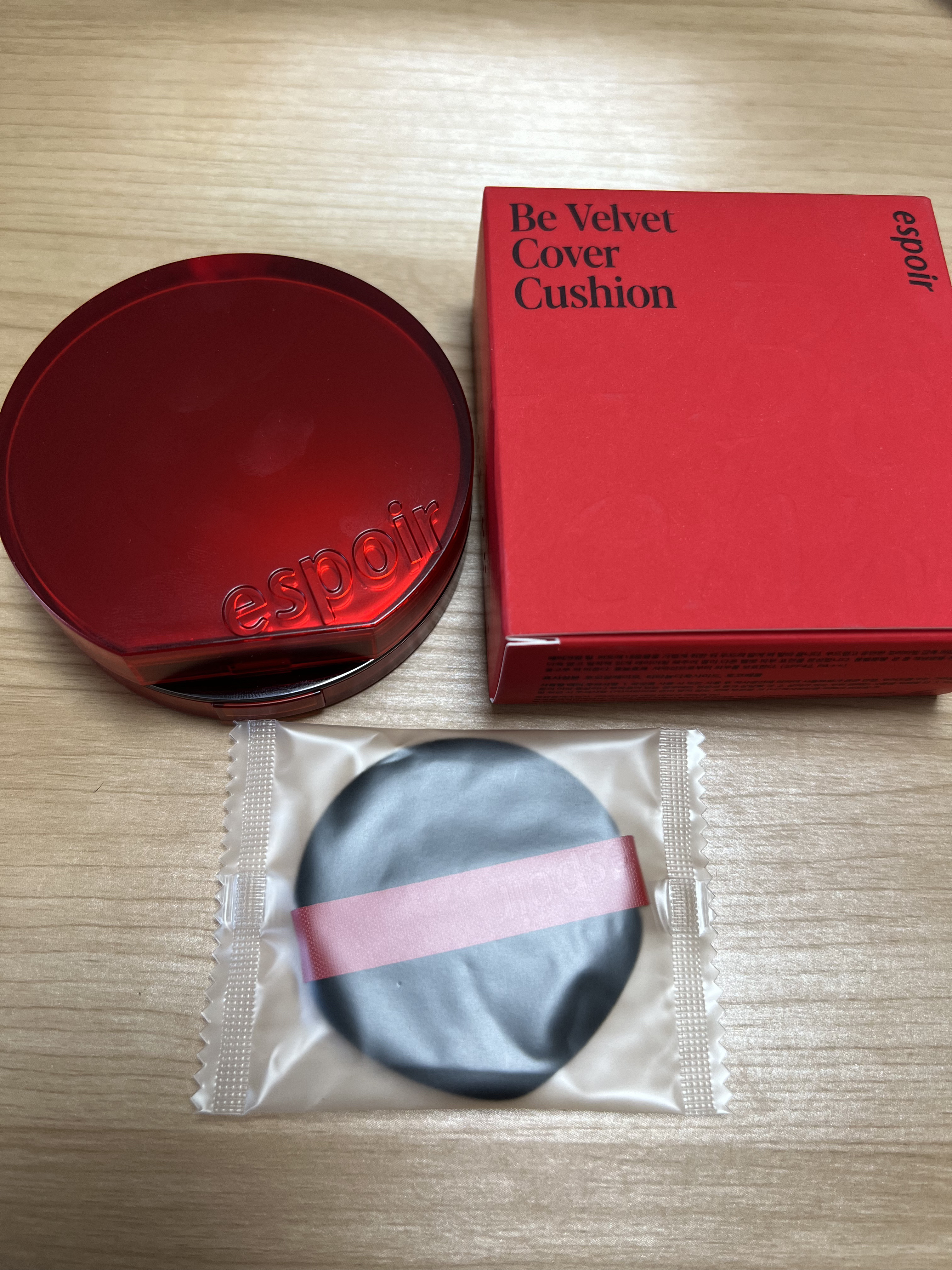 ビーベルベットカバークッション/espoir/クッションファンデーションを使ったクチコミ（1枚目）