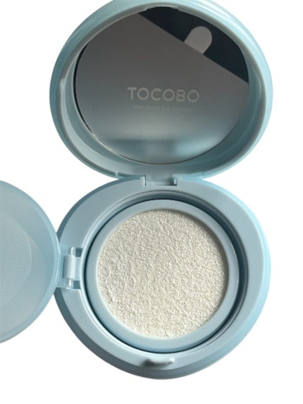 ブラーフィニッシュサンクッション/TOCOBO/日焼け止めパウダーを使ったクチコミ(3枚目)