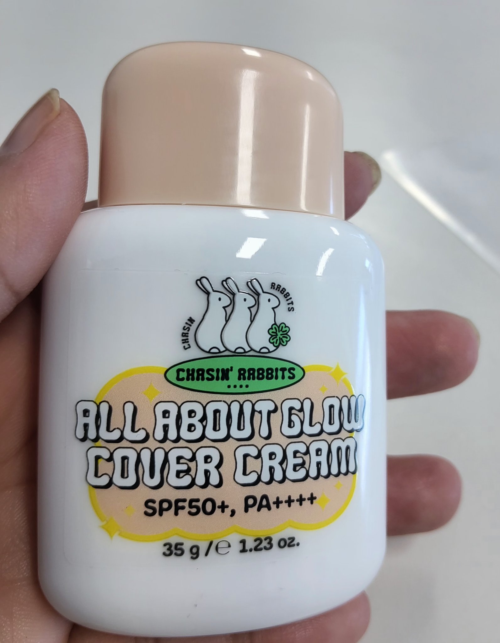 オールアバウトグロウカバークリーム/CHASIN'RABBITS/日焼け止めクリームを使ったクチコミ（2枚目）