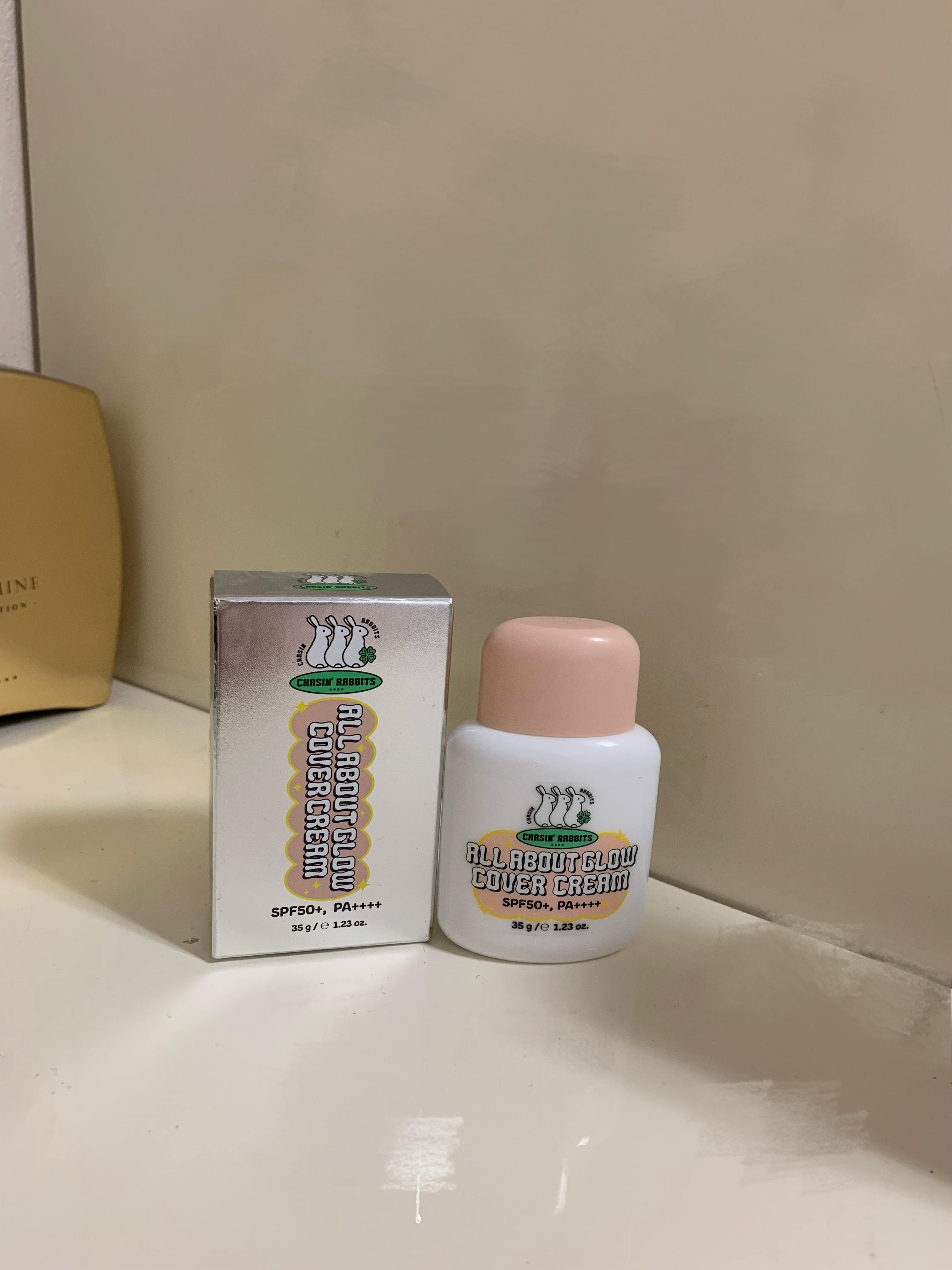 オールアバウトグロウカバークリーム/CHASIN'RABBITS/日焼け止めクリームを使ったクチコミ（1枚目）