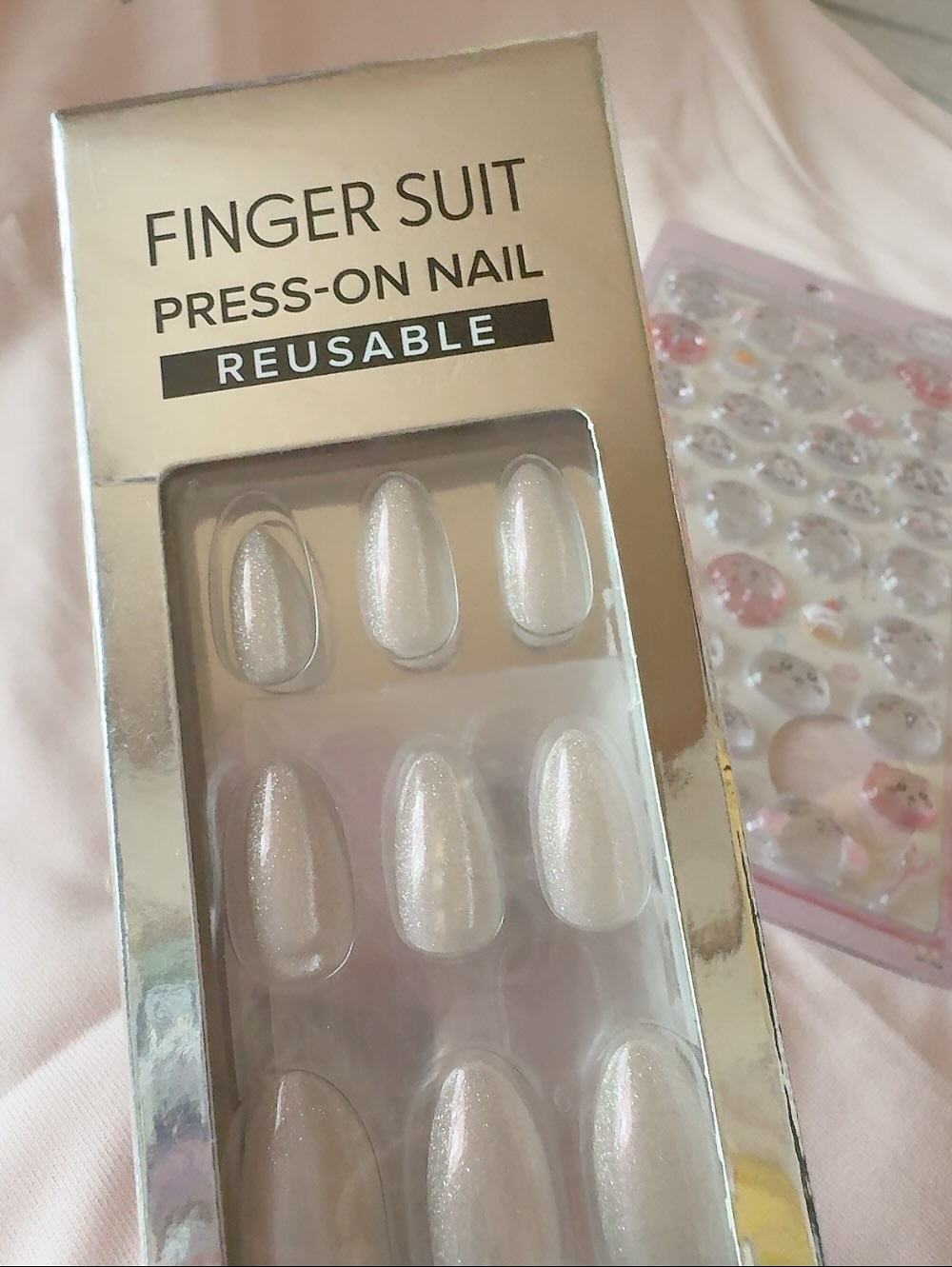 ネイルチップ(リユーザブルタイプ)/FINGER SUIT/ネイルチップ・パーツを使ったクチコミ（3枚目）