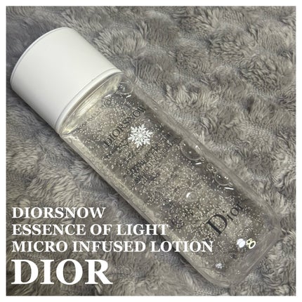 Dior ディオール スノー エッセンス オブ ライト マイクロ ローションのクチコミ「#DIOR
#DIORSNOW
#エッセンスオブマイクロローション
#化粧水
✦┈┈┈┈┈┈.....」(1枚目)
