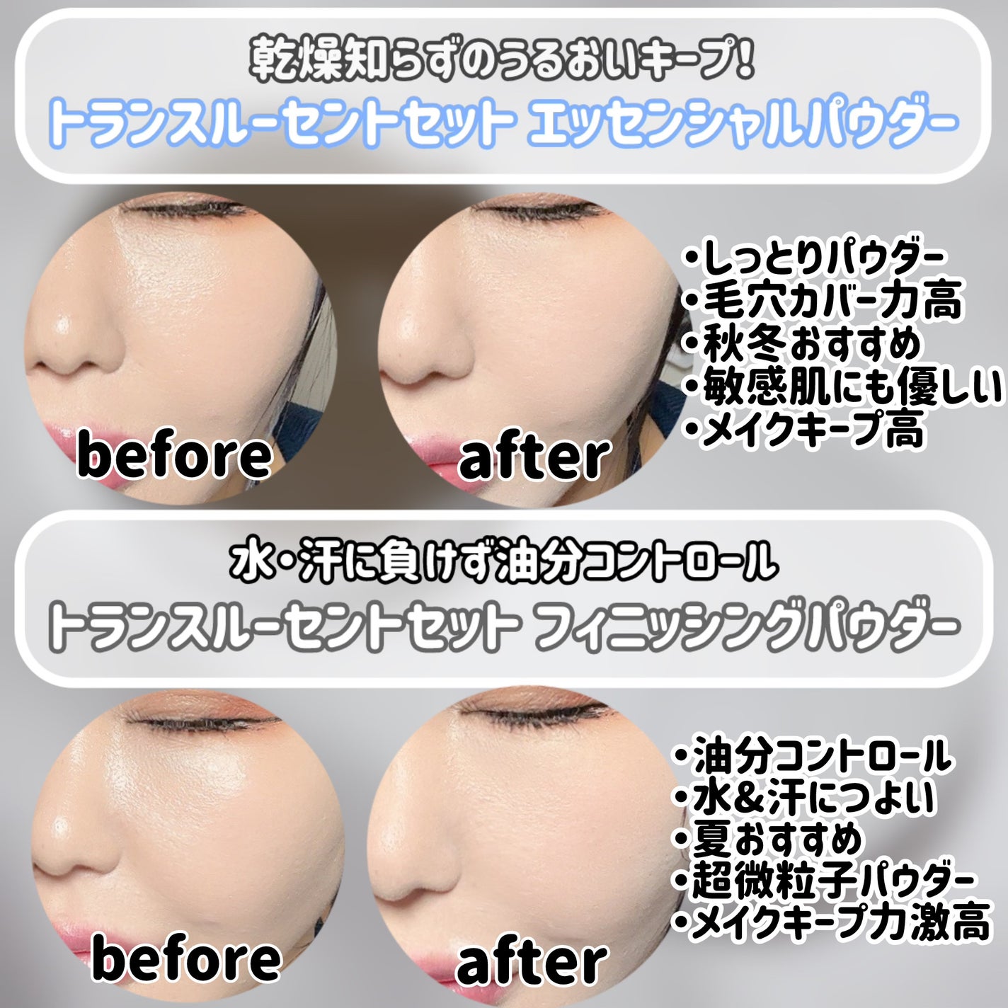 トランスルーセントセットフィニッシングパウダー/TFIT/ルースパウダーを使ったクチコミ(3枚目)